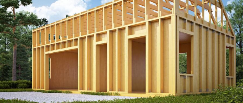 деревяна конструкція даху