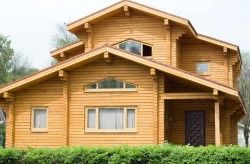 деревяний будинок