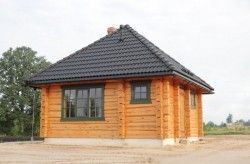 деревяний дом